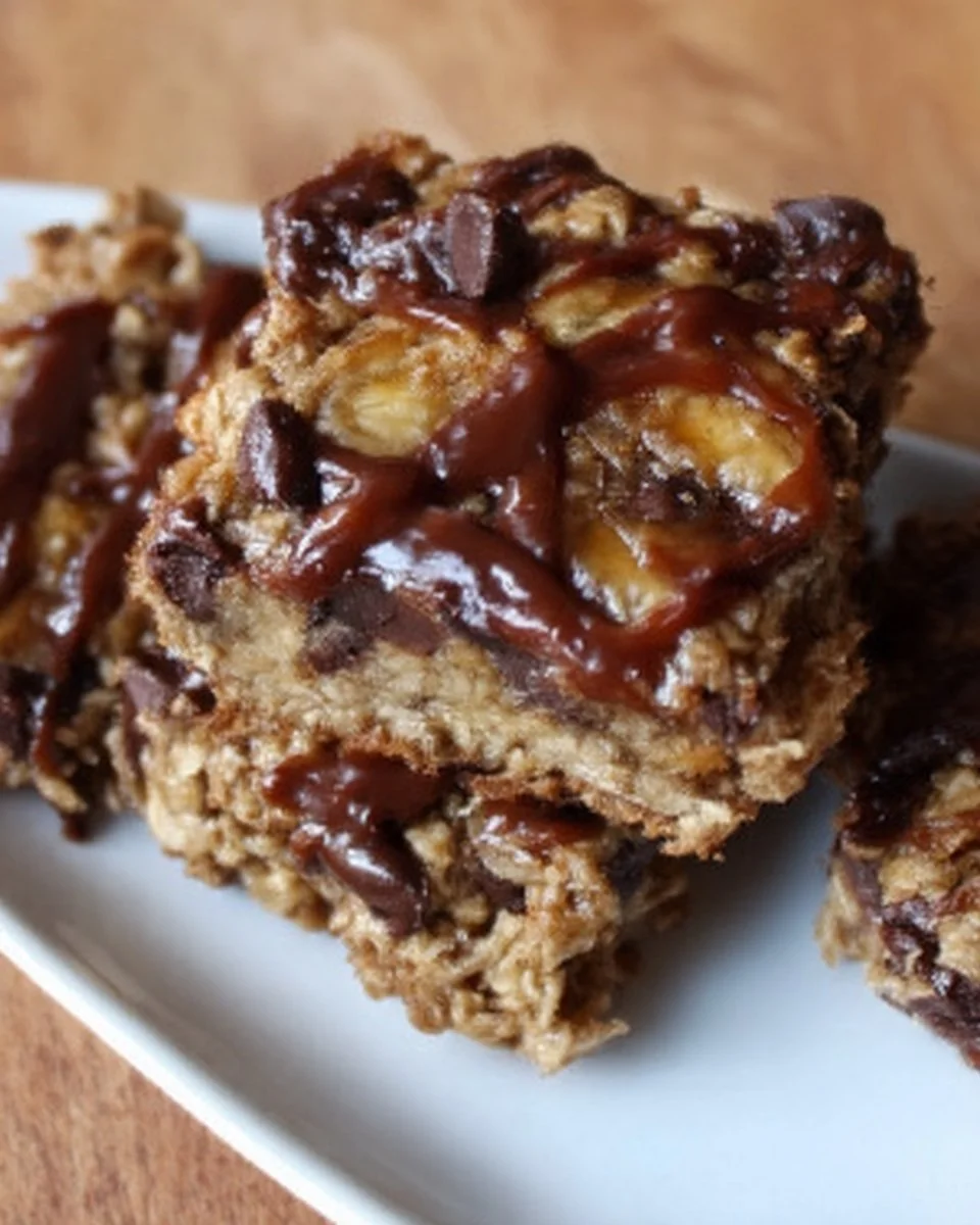 Banana Oatmeal Bars