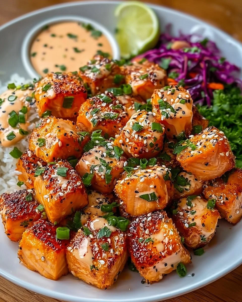 Bang Bang Salmon Bites