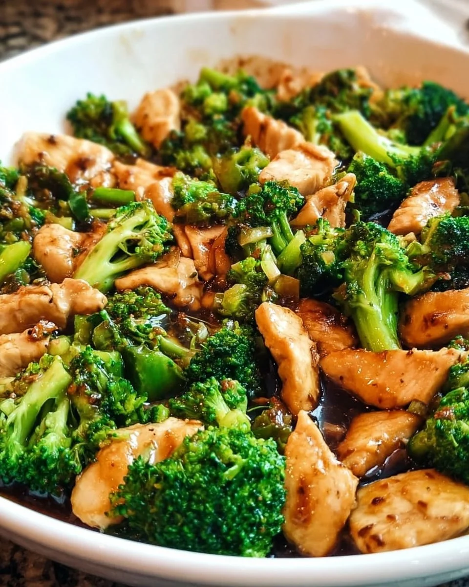 Chinese Chicken and Broccoli
