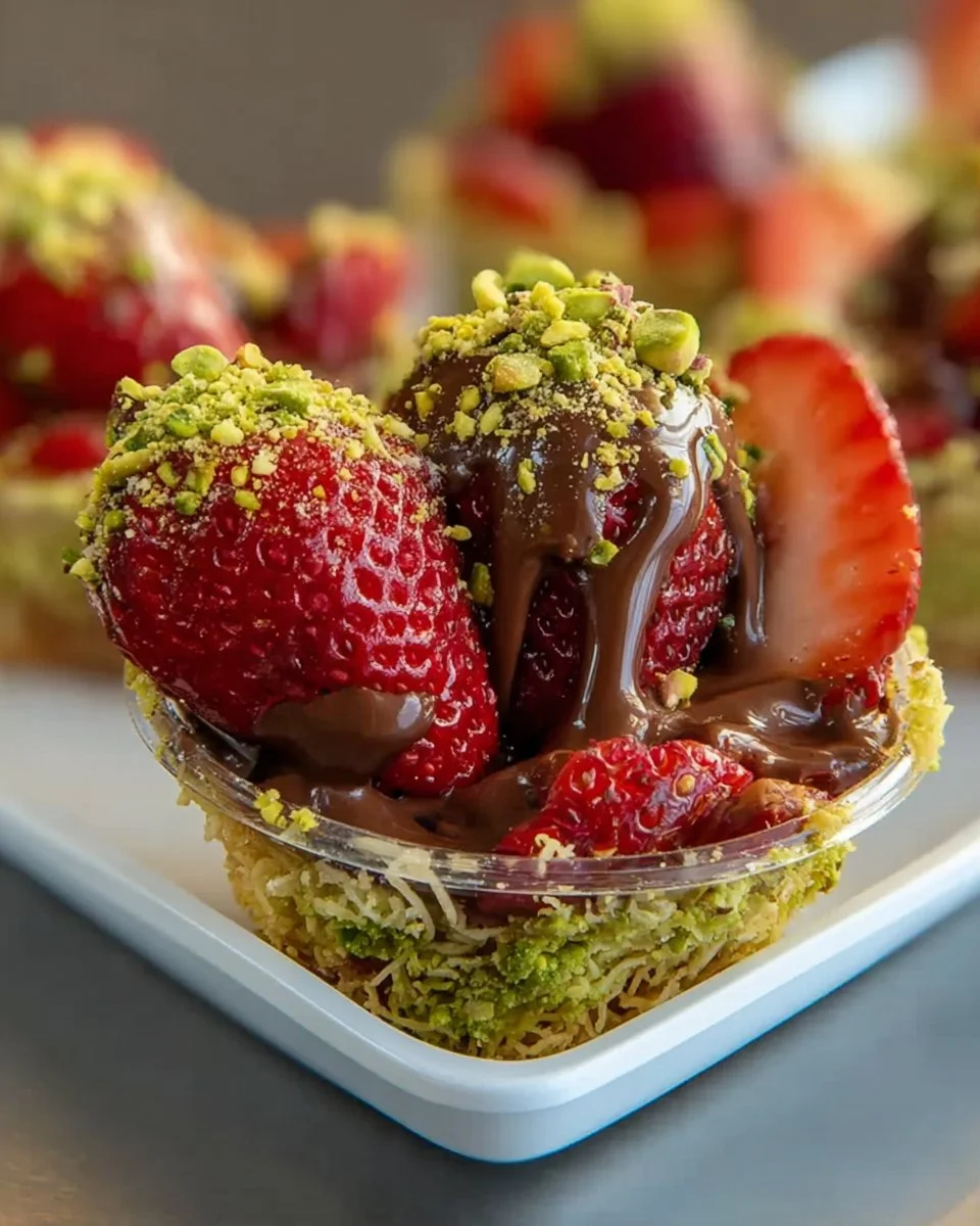 Chocolate Strawberry Cups