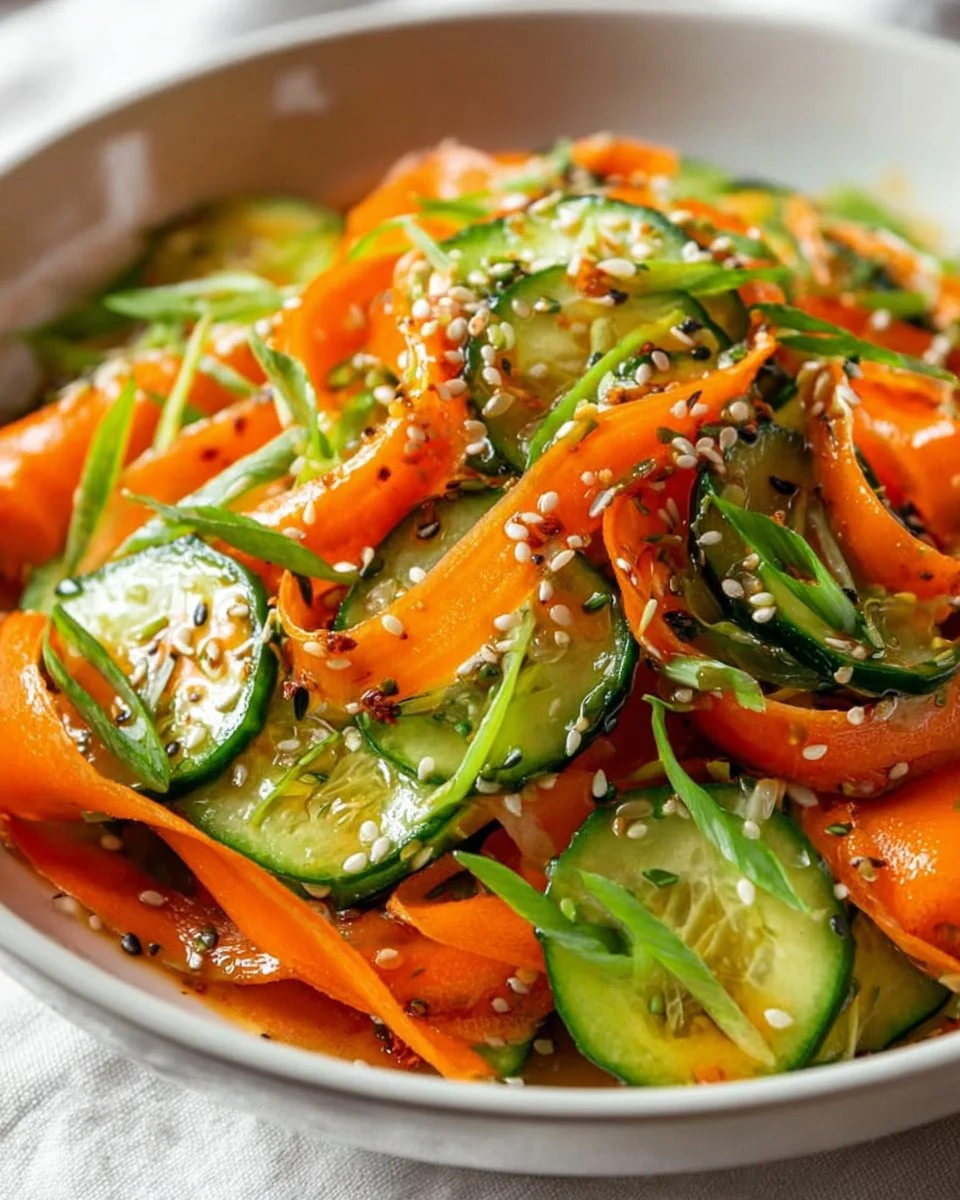 Cucumber Carrot Salad Recipe
