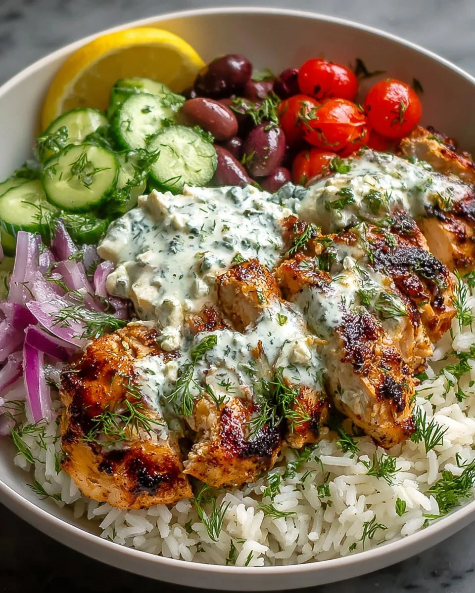 Greek Chicken Bowl