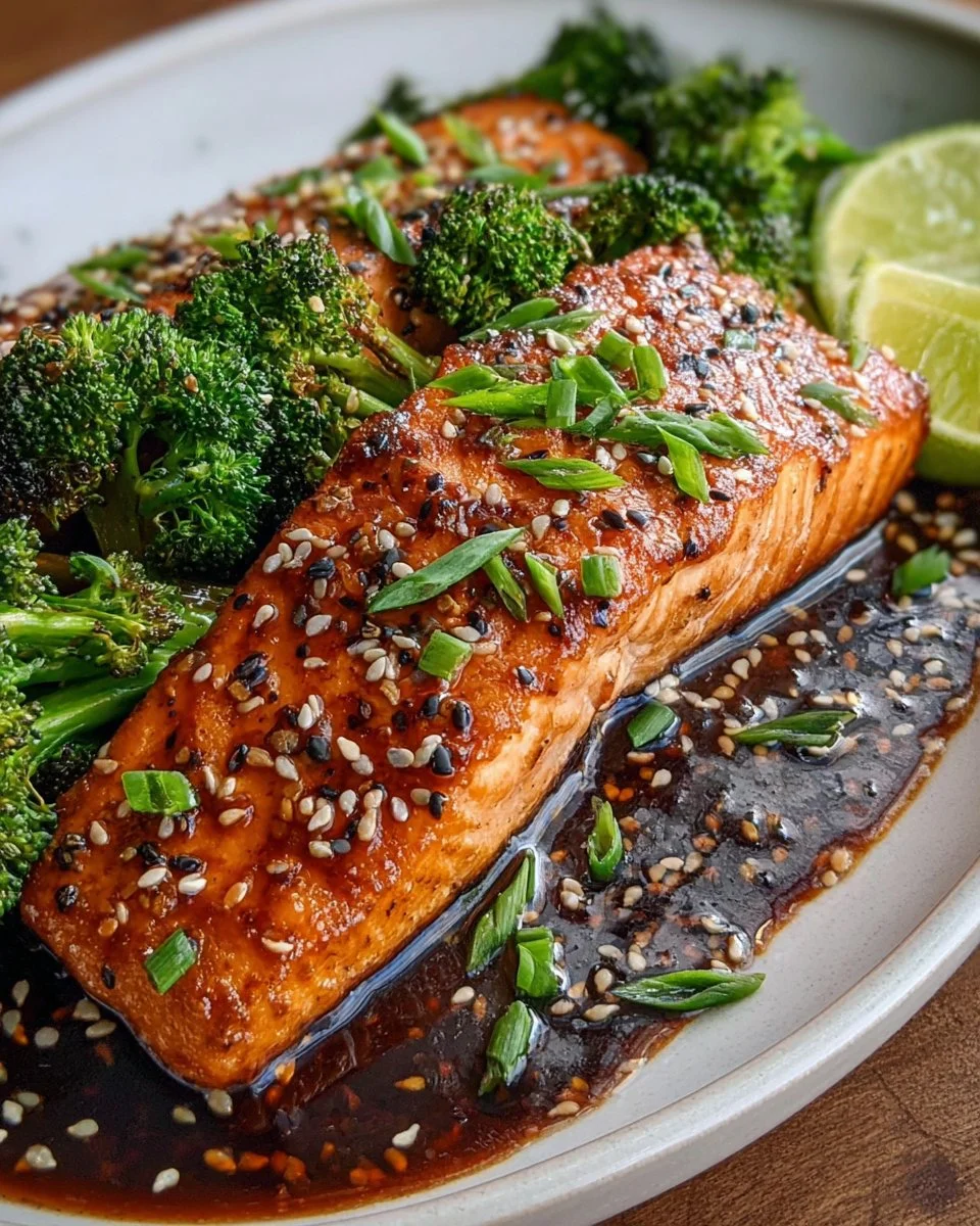 Honey Soy Glazed Salmon