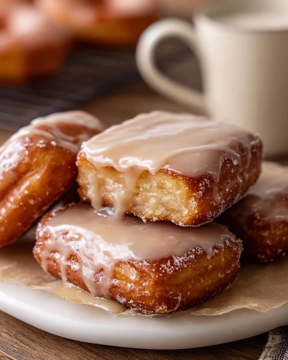 Maple Donut Bars
