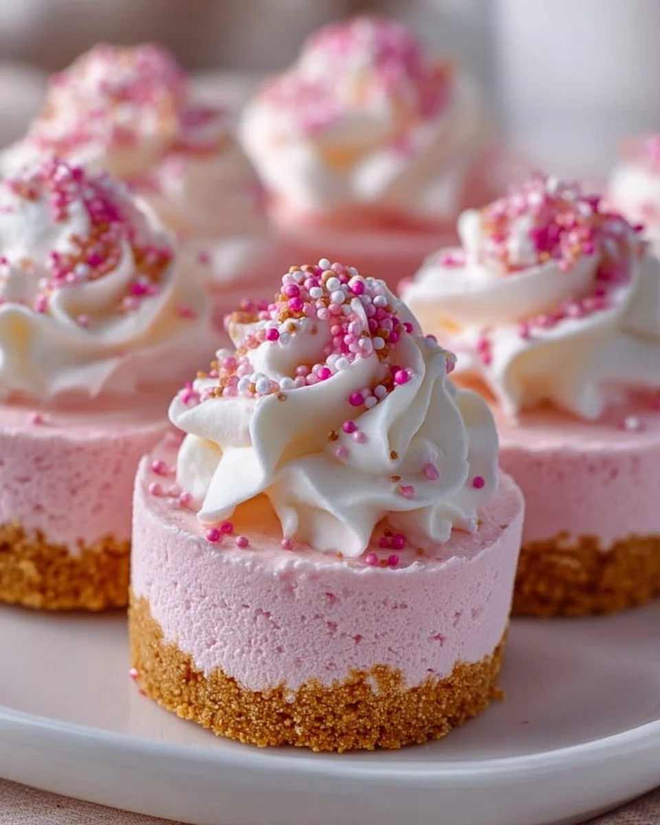 No-Bake Pink Velvet Cheesecake Bites: Creamy Bliss Awaits!