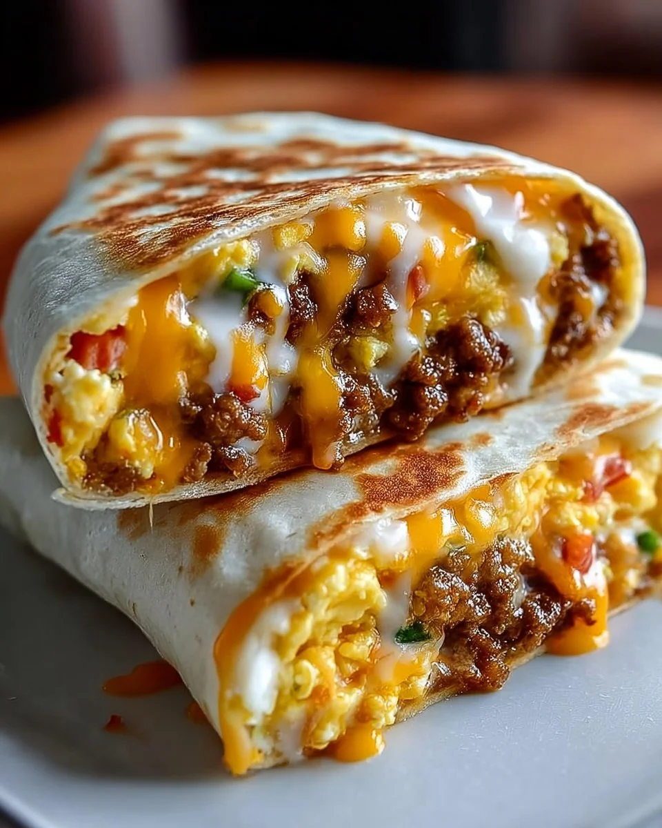 Satisfy Mornings with My Easy Breakfast Crunchwrap Delight