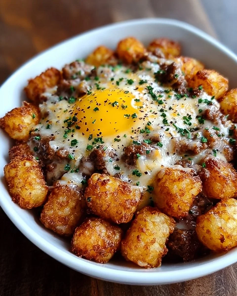 Ultimate Tater Tot Breakfast Bowl