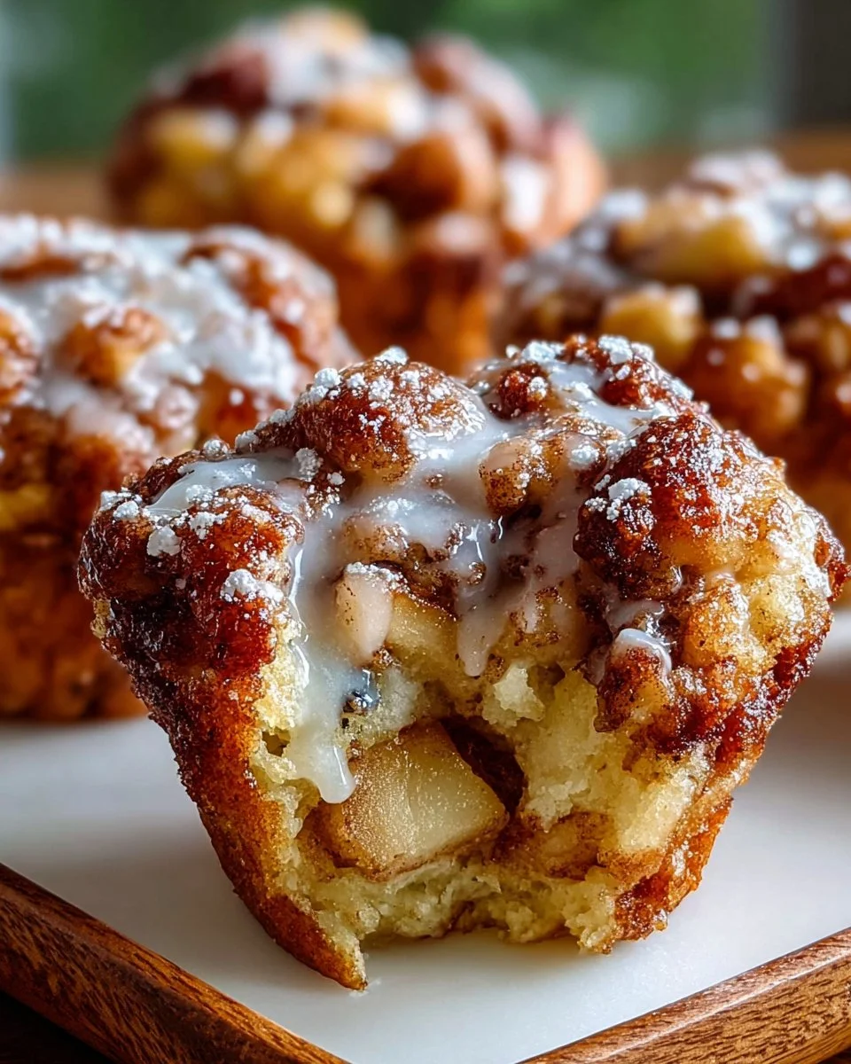 Apple Fritter Muffins