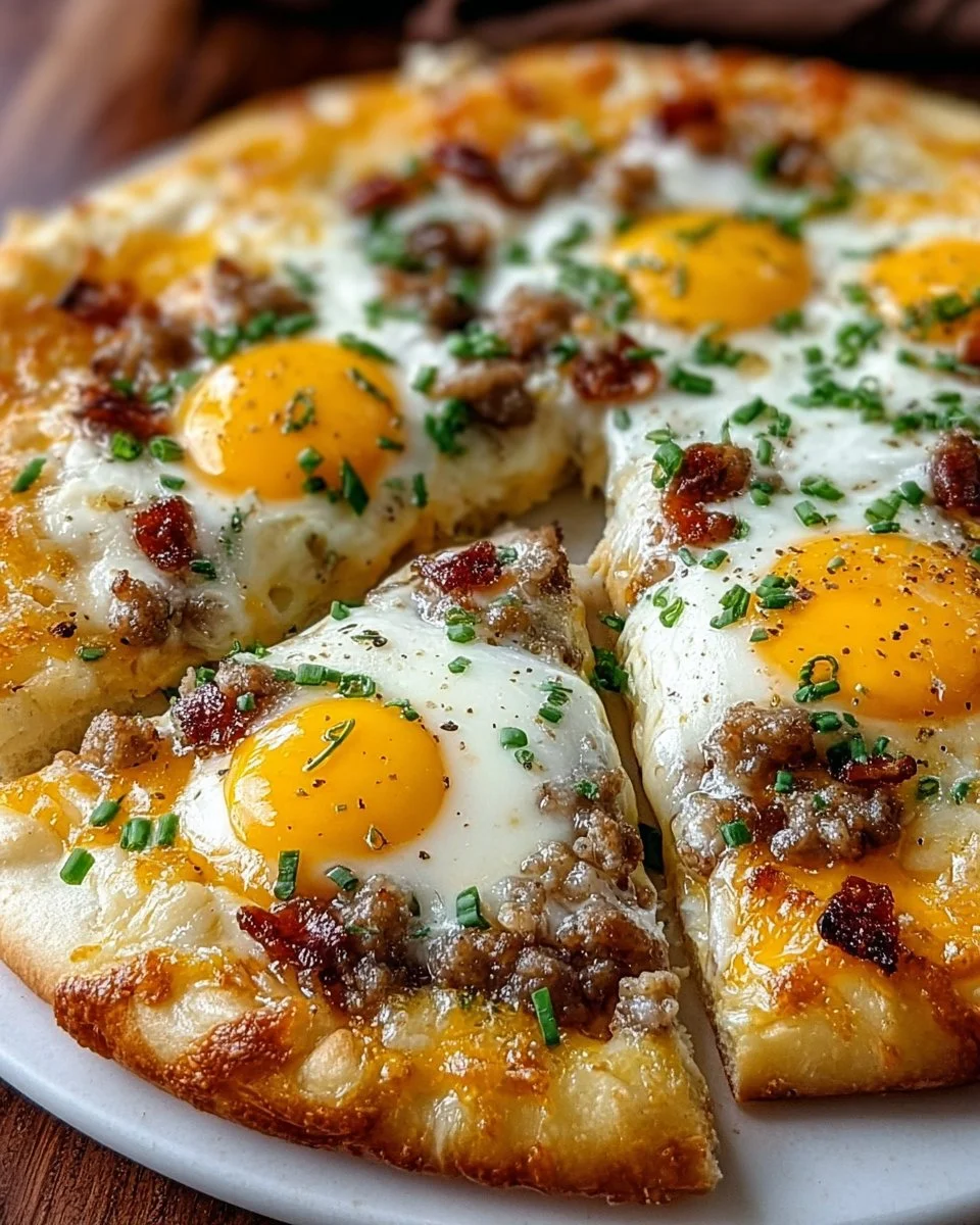 Biscuit Crust Breakfast Pizza