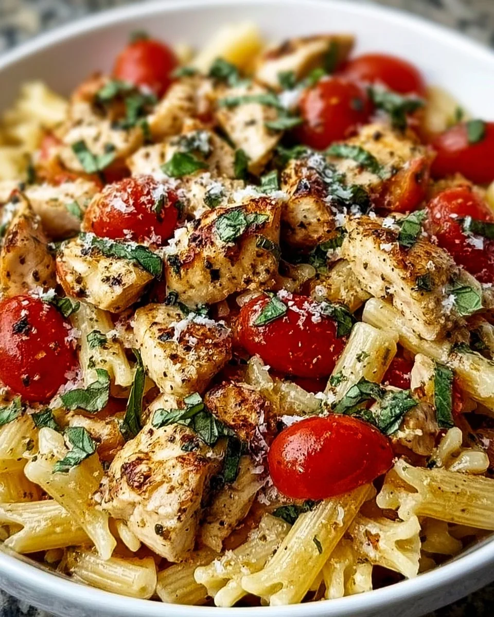 Bruschetta Chicken Pasta