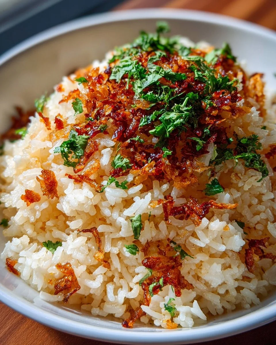 Chili Oil Sinangag: Spicy Filipino Fried Garlic Rice