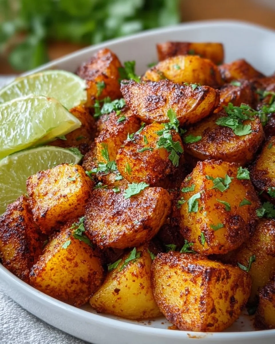 Crispy Mexican Street Potatoes