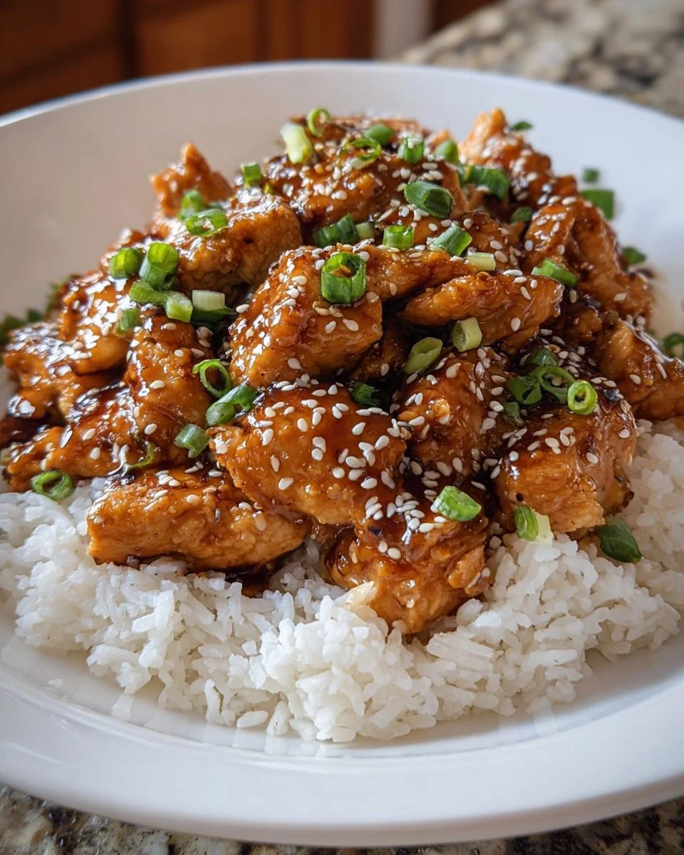 Crockpot Honey Garlic Chicken