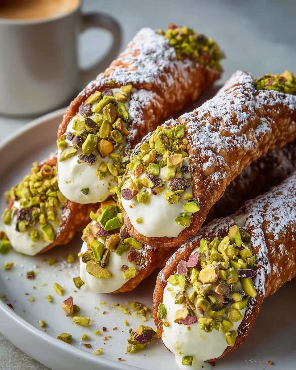 Easy Homemade Pistachio Cannoli Recipe: A Delicious Treat!