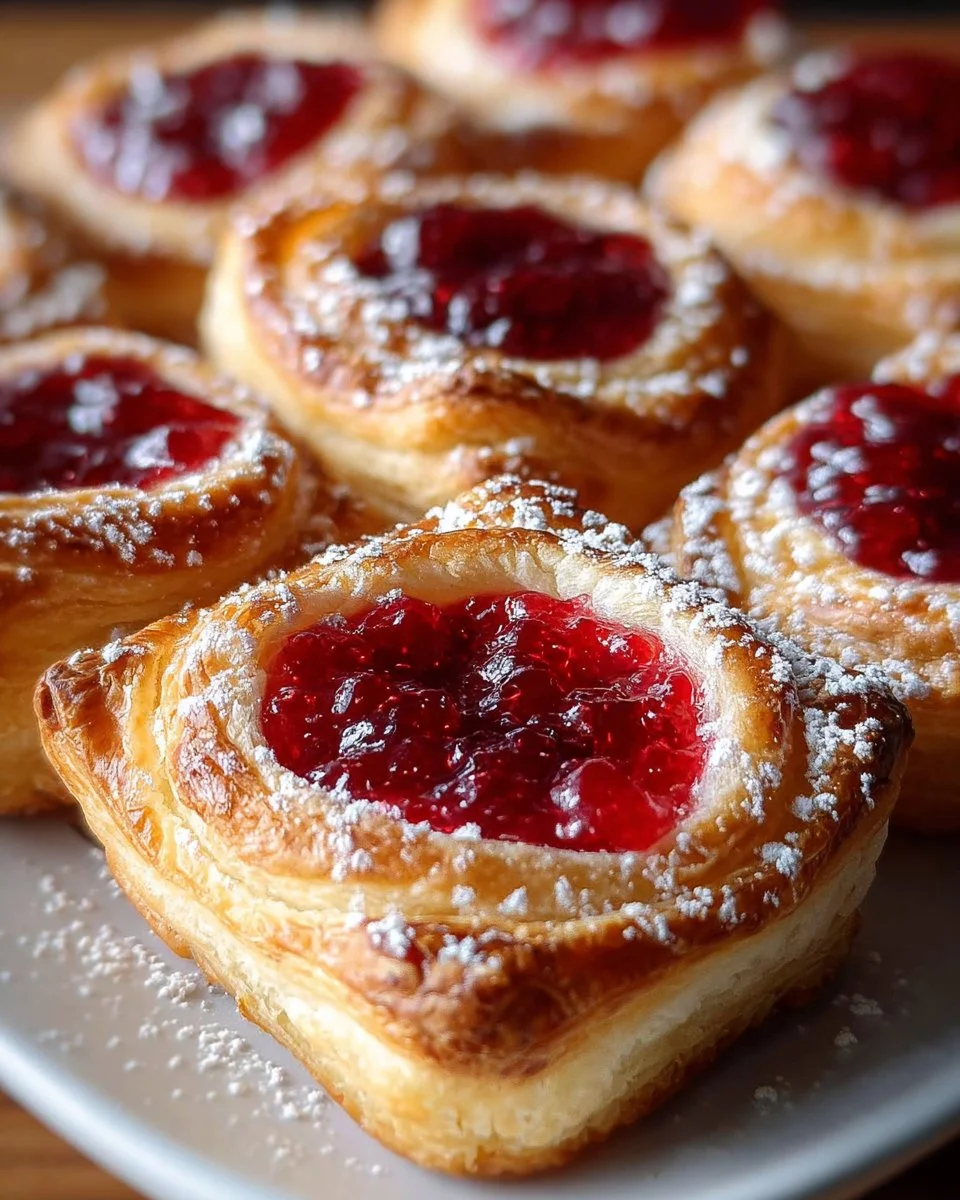 Juicy Puff Pastry Jam Tarts
