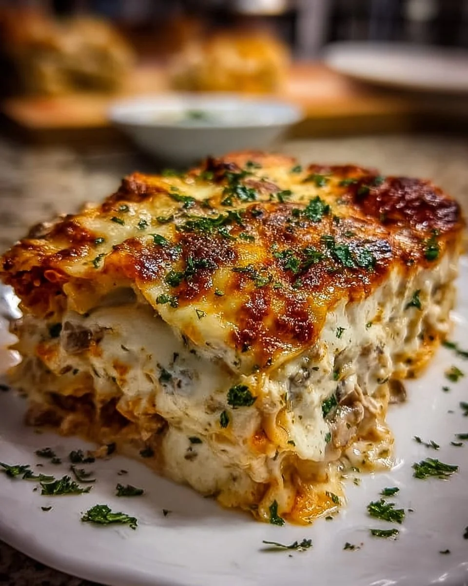 Mushroom Lasagna
