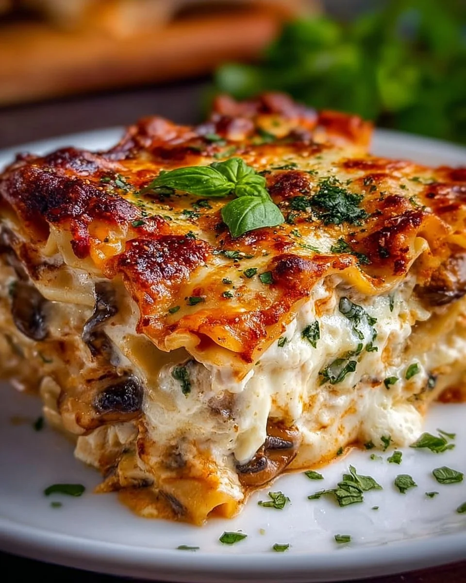 Mushroom Lasagna