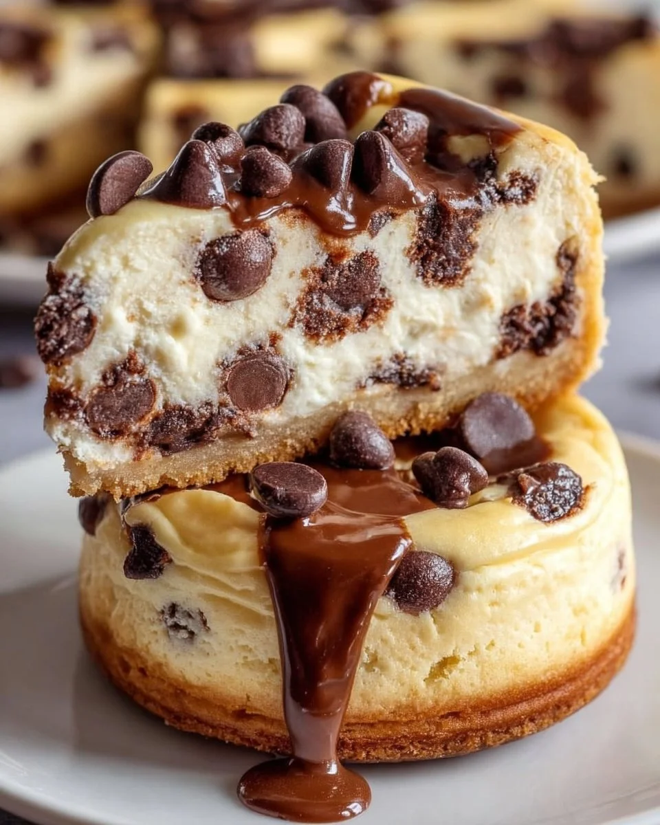 Pin by Adrian Paes on Recipes | Delicious snacks recipes, Yummy food dessert, Chocolate chip cheesecake