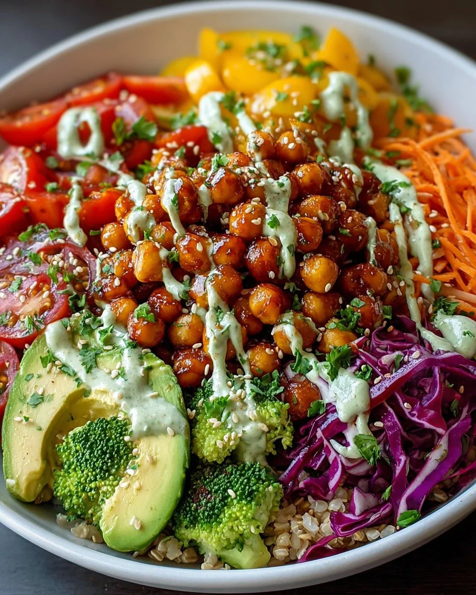Rainbow Veggie Buddha Bowl