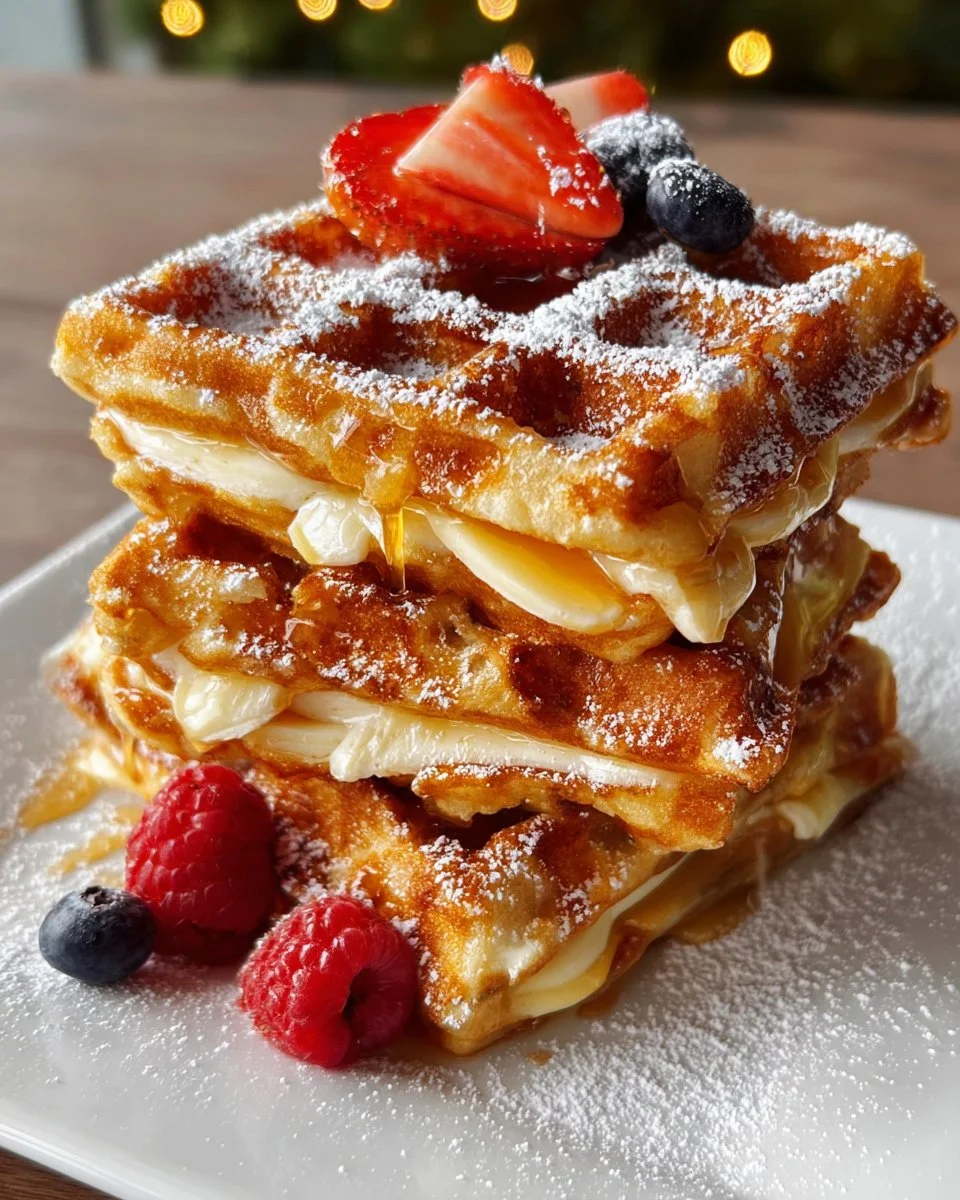 Sweet Waffle Grilled Cheese
