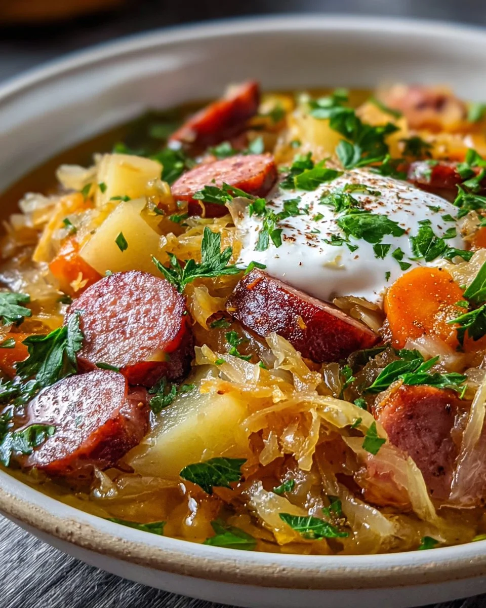 Tangy Sauerkraut Smoked Meat