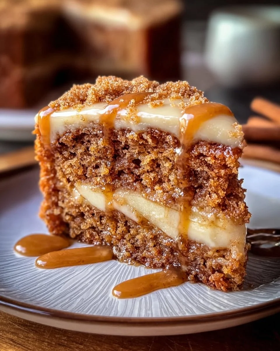 Apple Spice Cake Recipe Easy Moist Fall Cake with Brown Sugar Icing