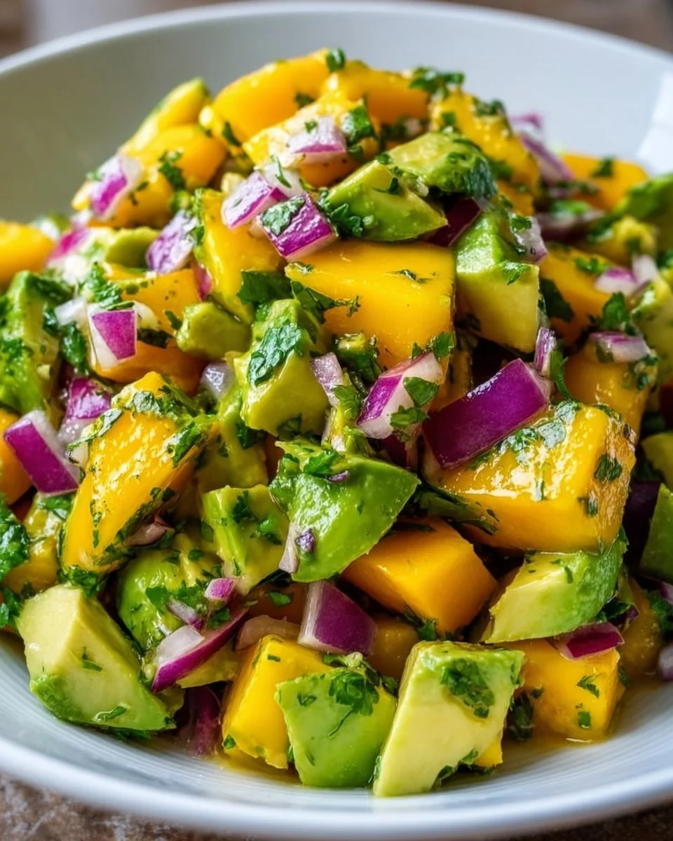 Avocado Mango Salad
