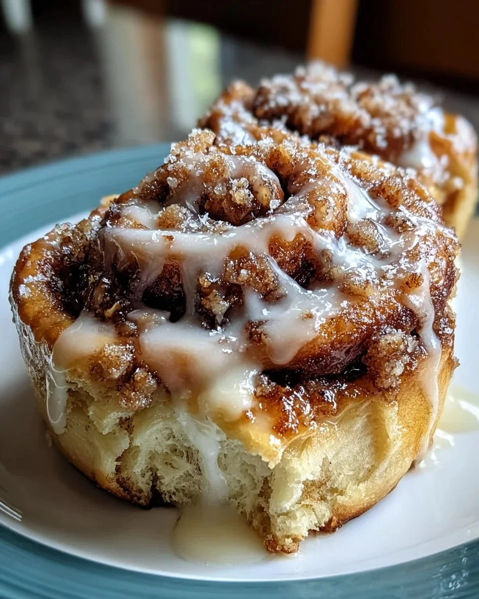 Banana Cinnamon Rolls Twist