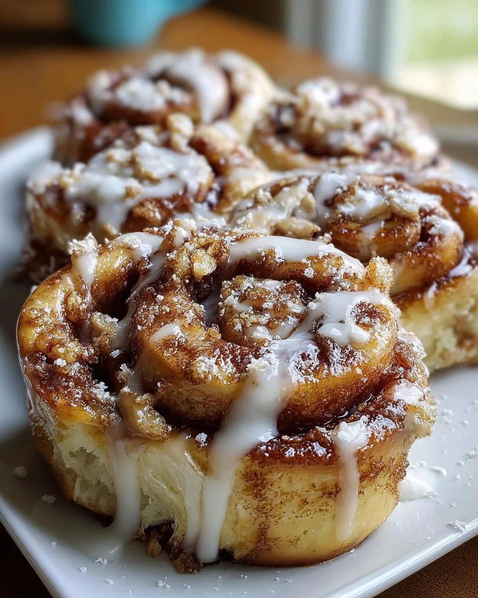 Banana Cinnamon Rolls Twist