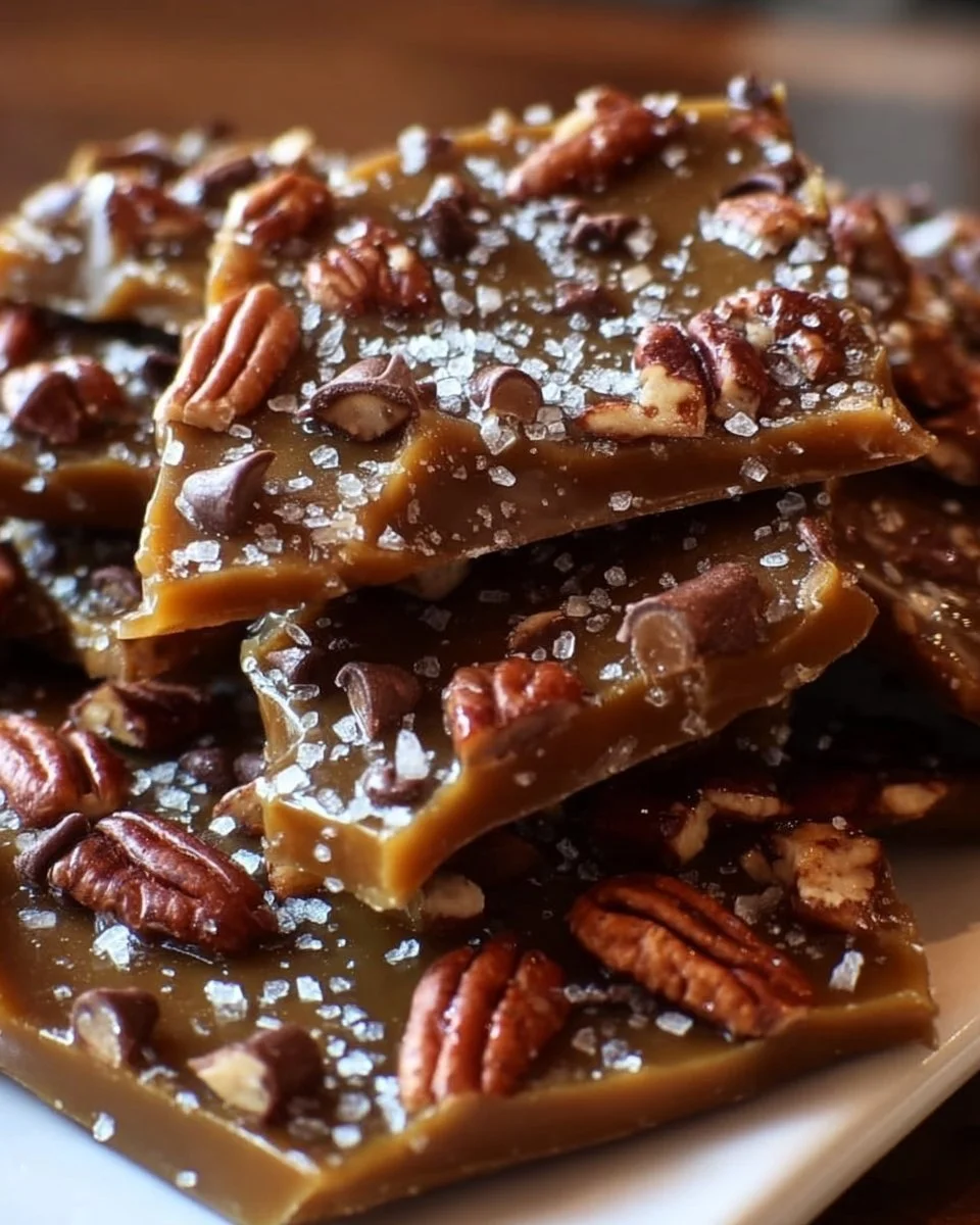 Butter Pecan Toffee Bark