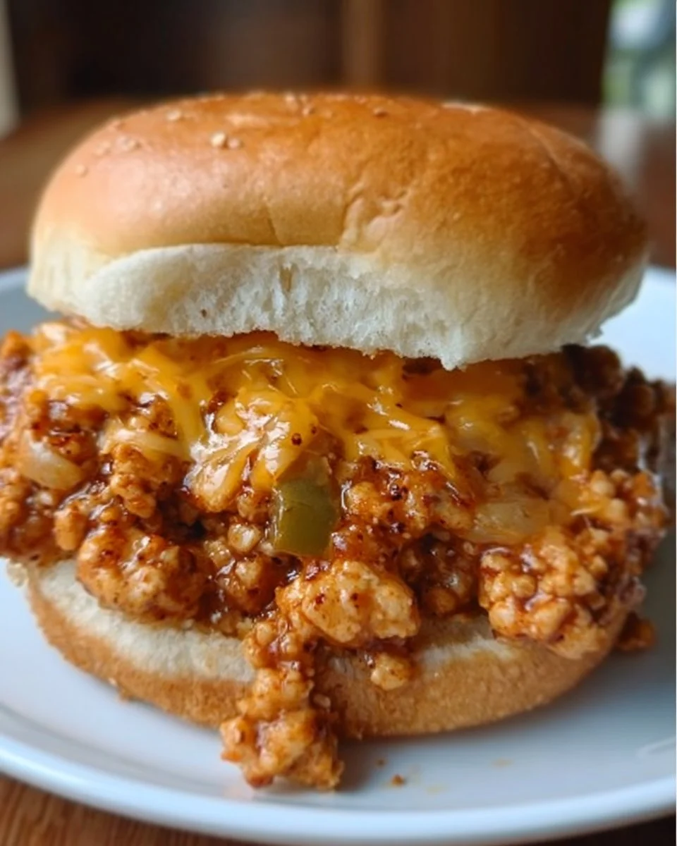 Cajun Chicken Sloppy Joes