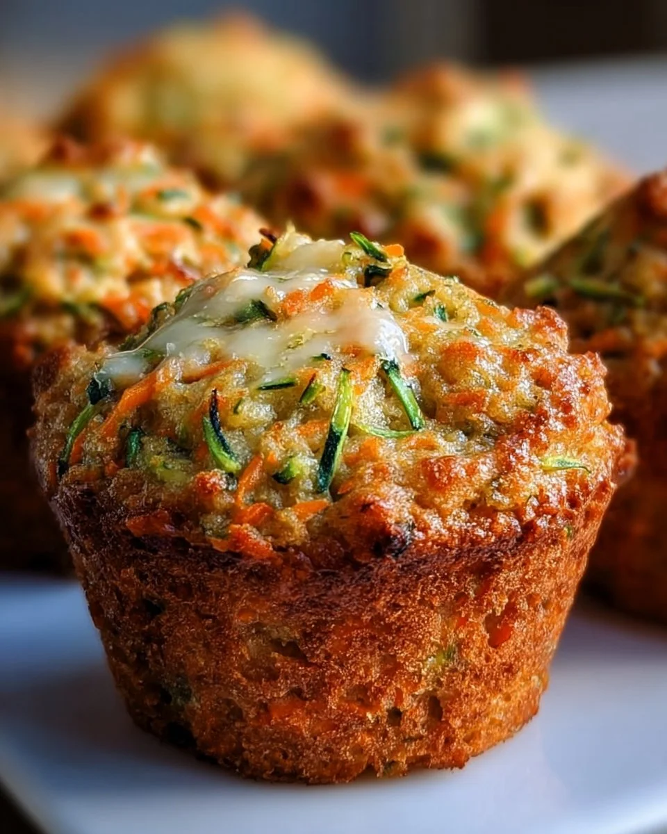 Carrot Zucchini Muffins