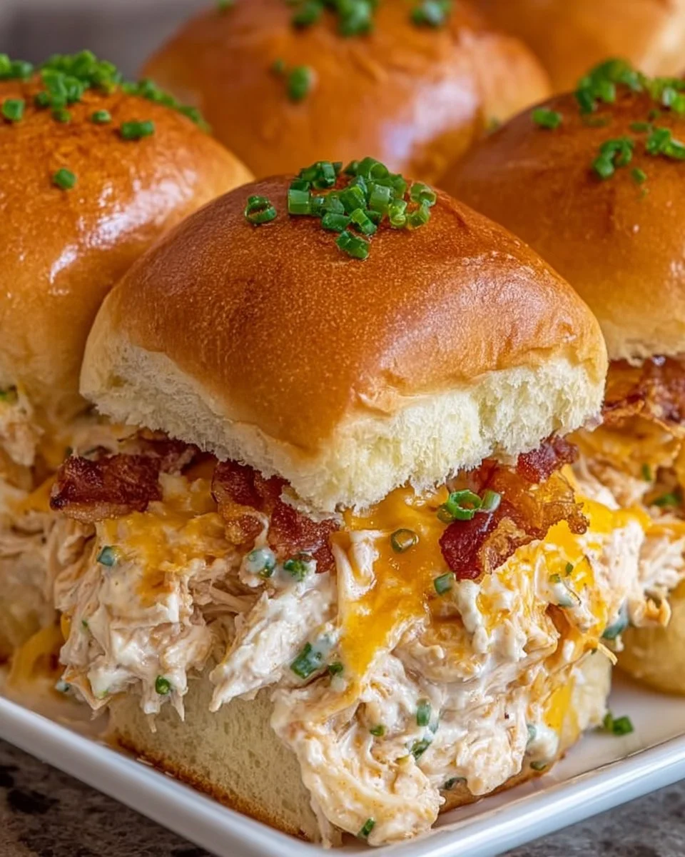 Crack Chicken Sliders