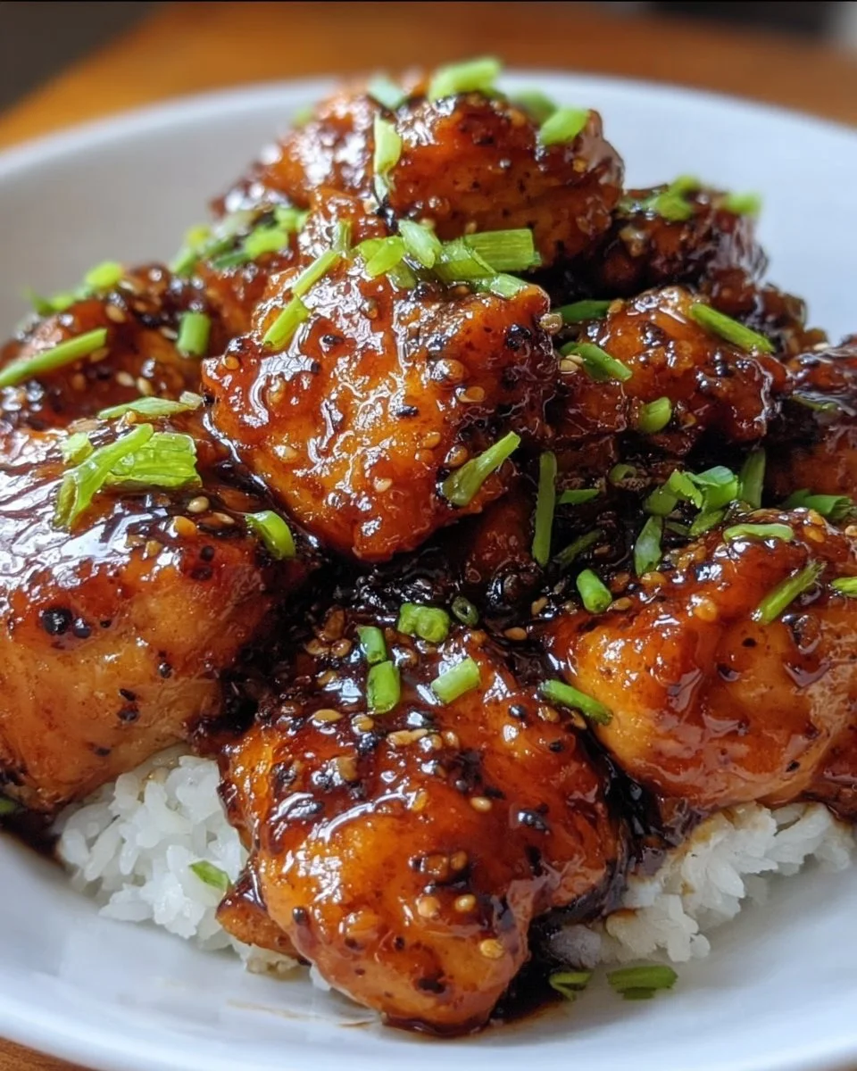 Crockpot Bourbon Chicken: Sweet-Savory Delight for Dinner