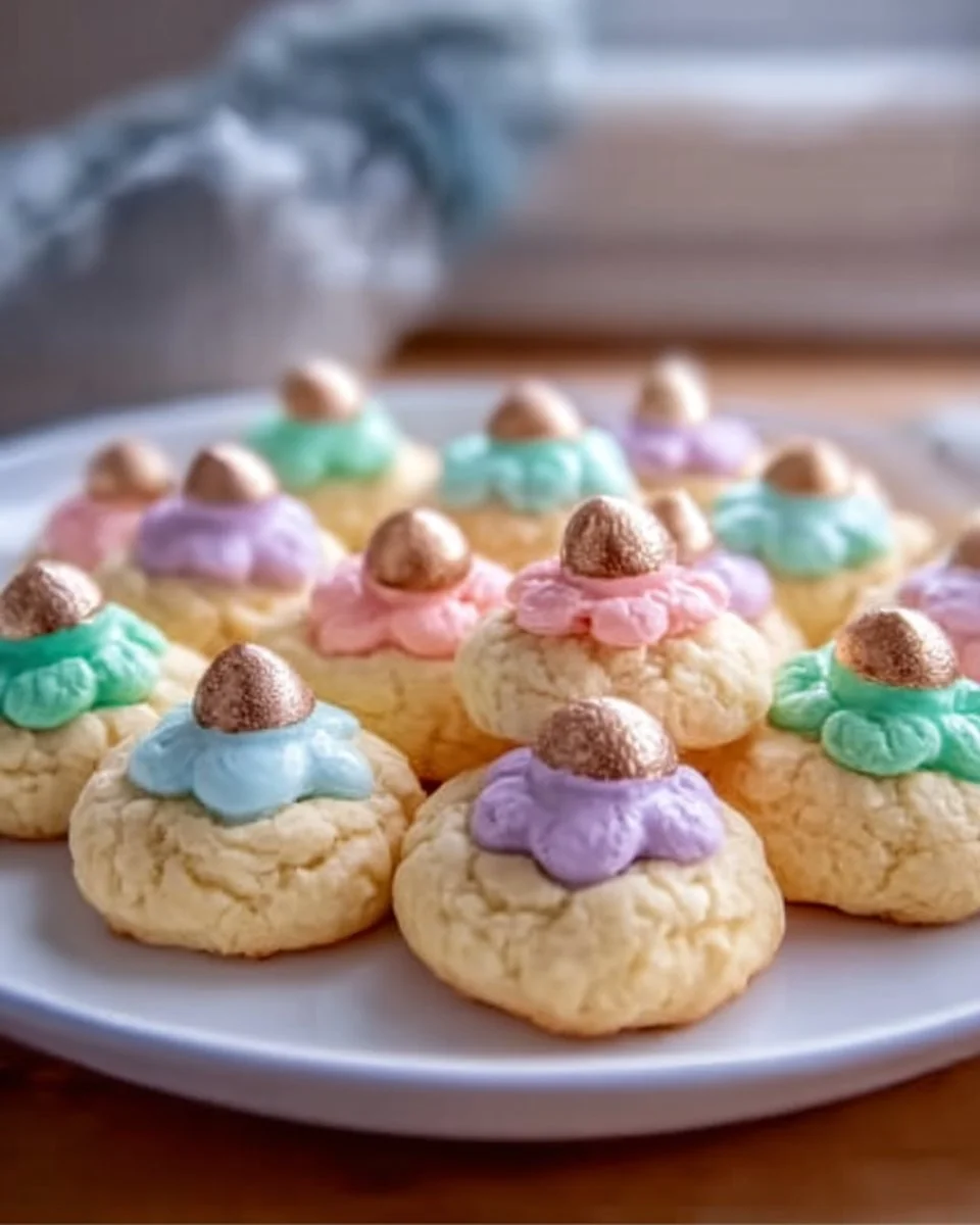 Easter Blossom Cookies: Sweet, Chewy Delight for Spring Celebrations