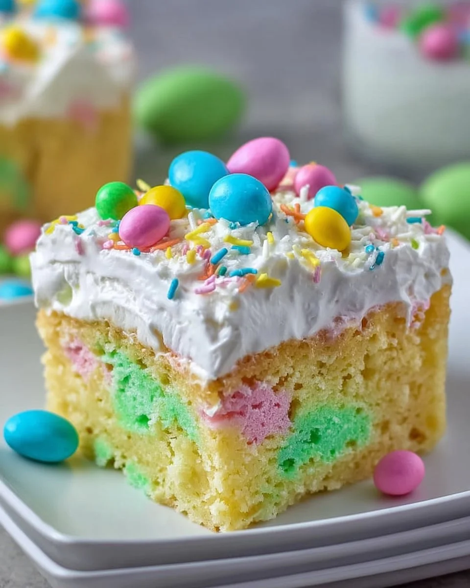 Easter Poke Cake
