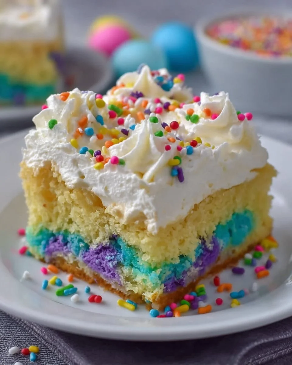 Easter Poke Cake