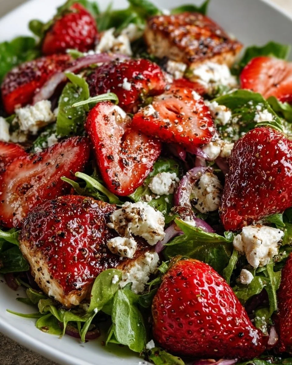 Grandma’s Strawberry Feta Salad