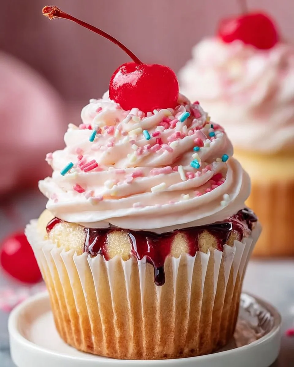 Milkshake Cupcakes Dessert Recipe
