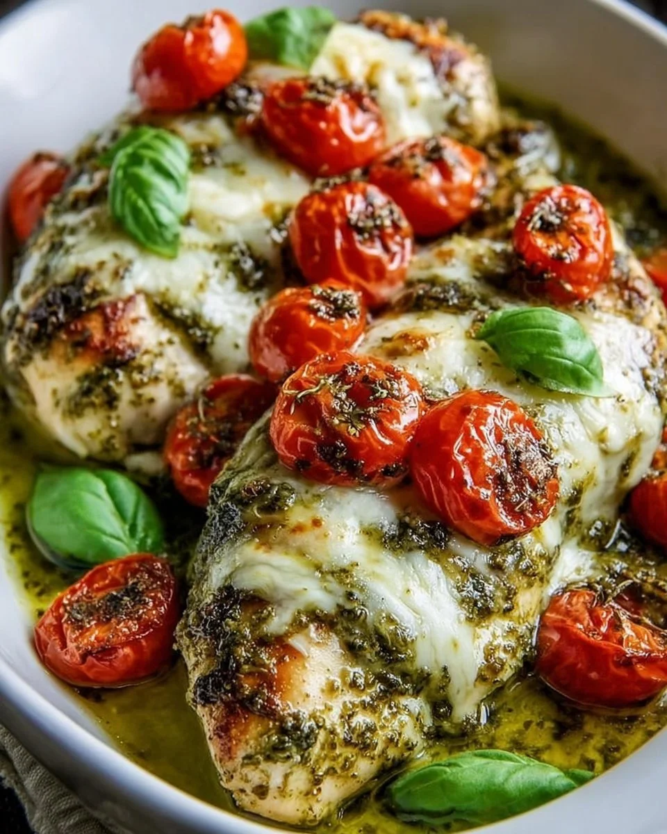 Pesto Chicken Bake Recipe
