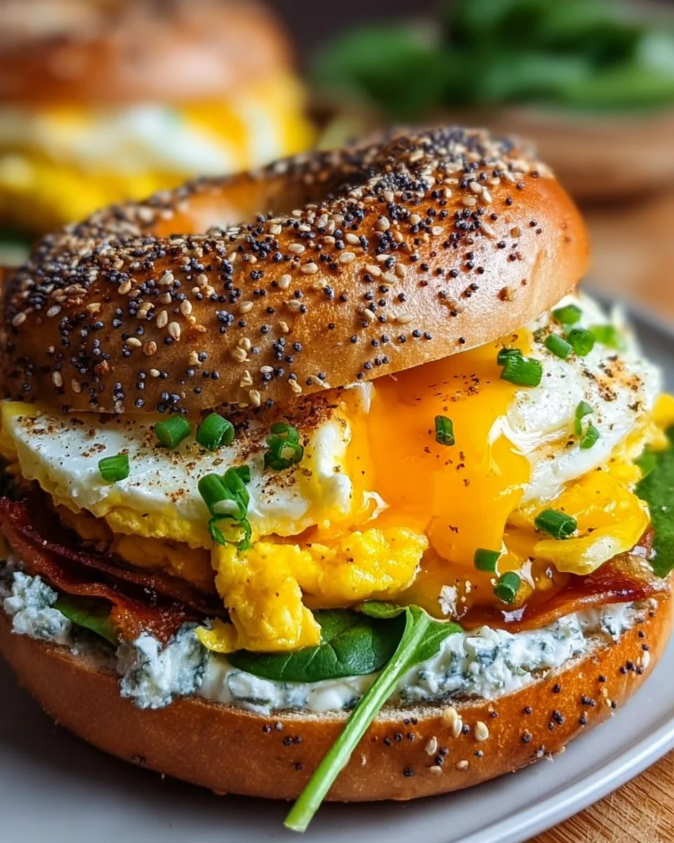 Protein Bagels Breakfast Sandwiches