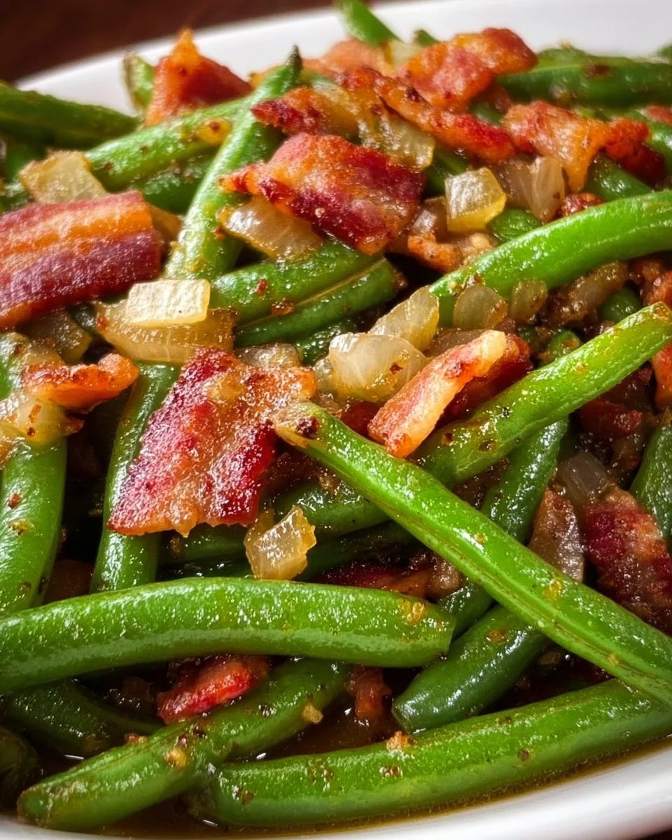 Southern Bacon and Green Beans