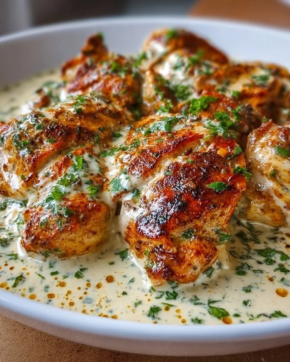 Turkish Chicken with Creamy White Sauce: A Flavor Delight!