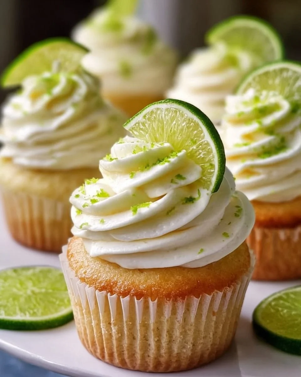 Zesty Key Lime Pie Cupcakes