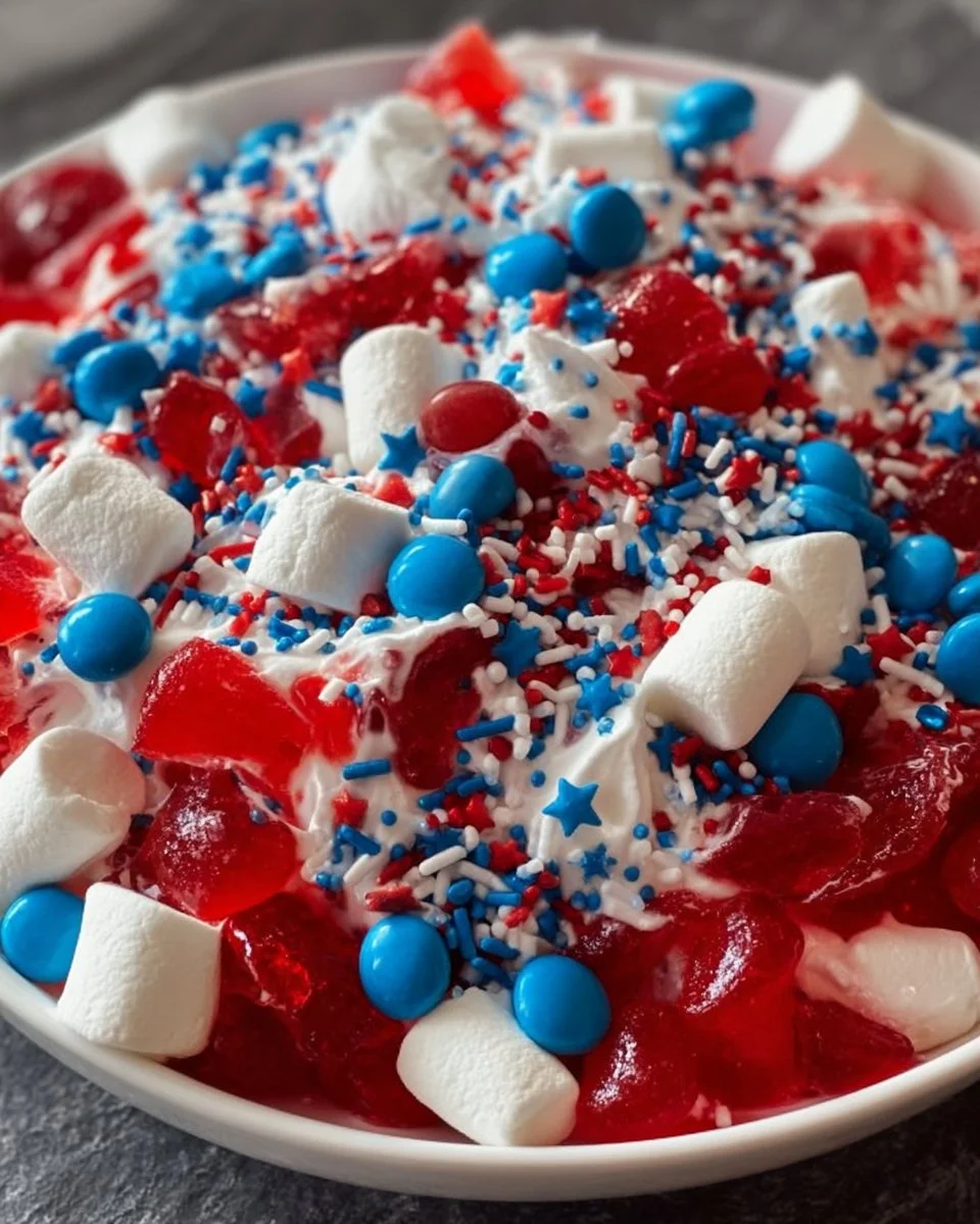 4th of July Candy Salad