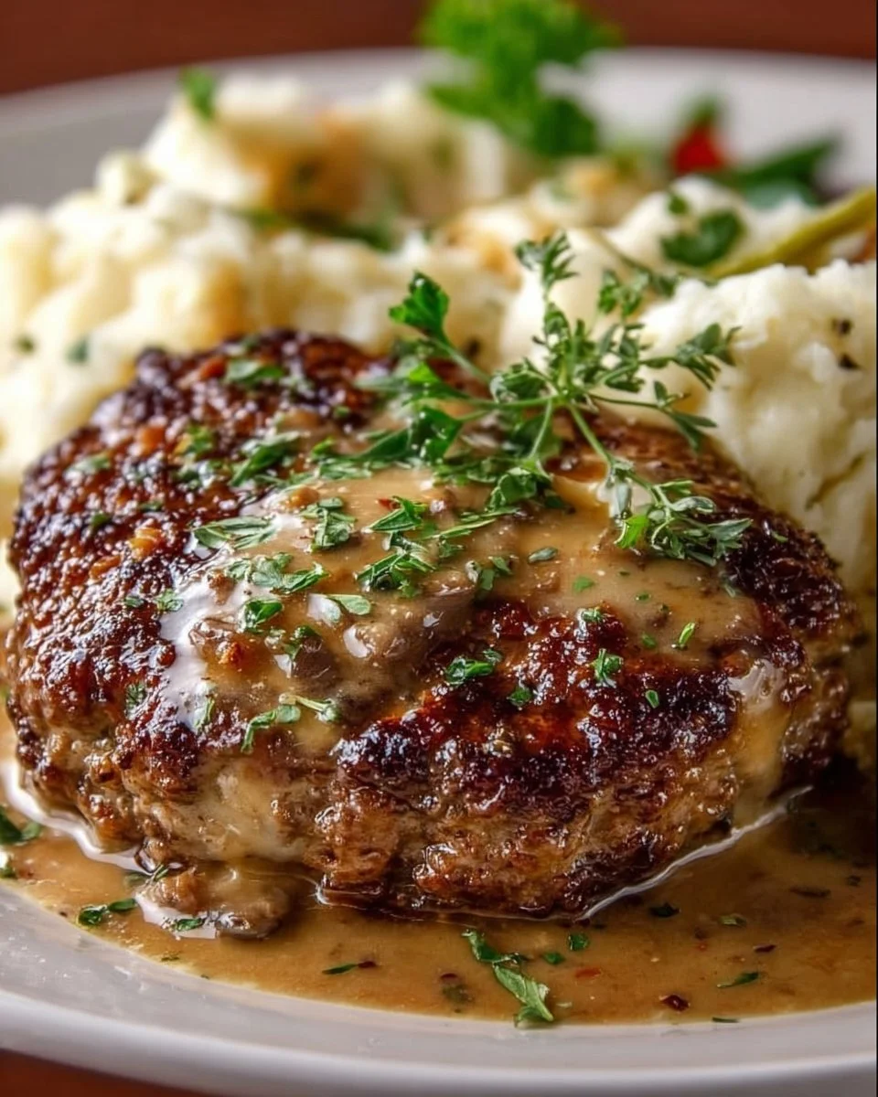 Amish Hamburger Steak Bake