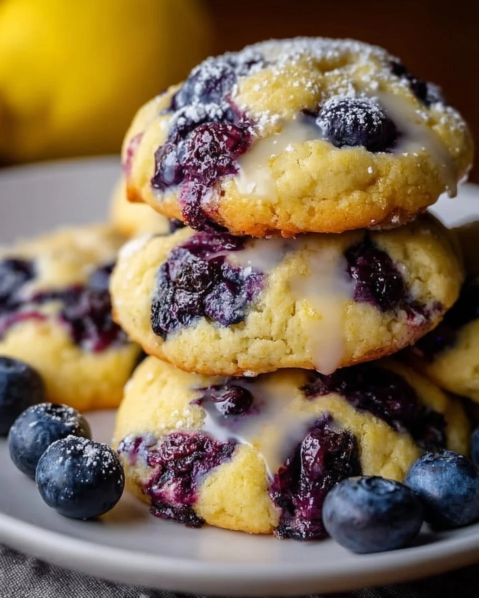 Blueberry Lemon Cookies