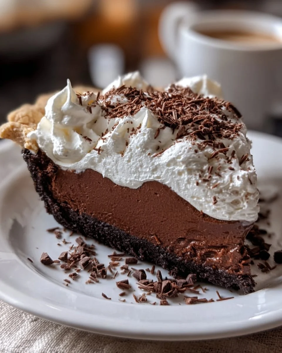 Classic French Silk Pie