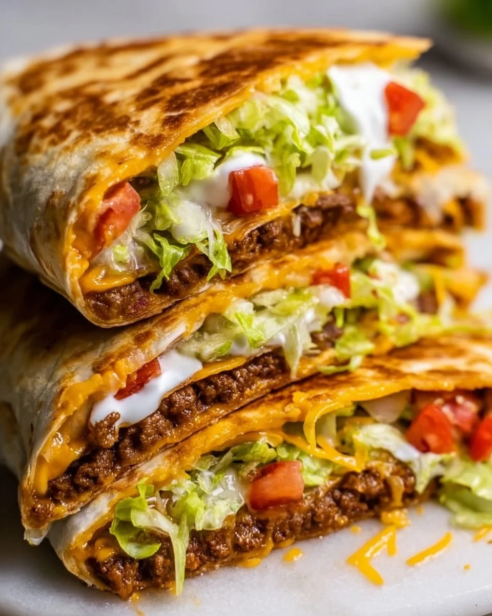 Homemade Crunch Wrap Supreme