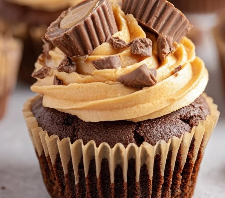 Reese’s Peanut Butter Cupcakes